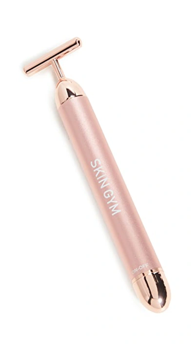 Shop Skin Gym Beauty Lifter Vibrating T-bar Tool In Rose Gold
