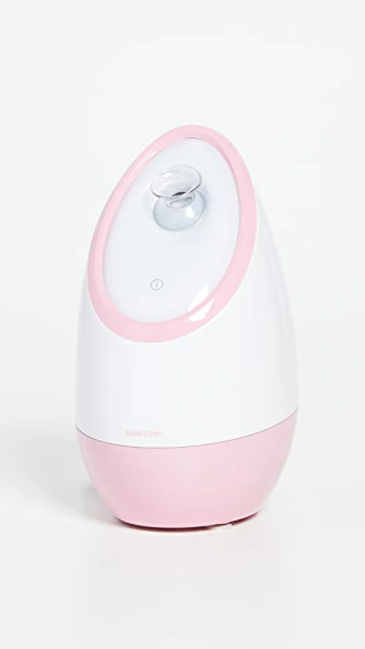 Shop Skin Gym The Voda Facial Steamer In White/pink