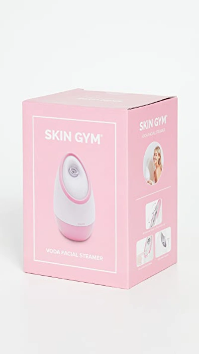 Skin Gym Voda Facial Steamer In White/pink