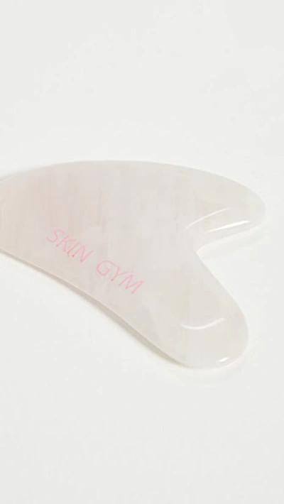 Shop Skin Gym Rose Quartz Sculpty Heart Gua Sha