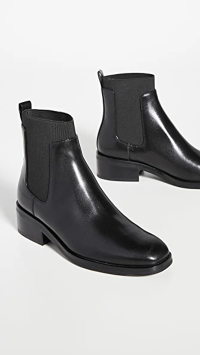 3.1 Phillip Lim Women's Alexa Square Toe Block Heel Booties In Black