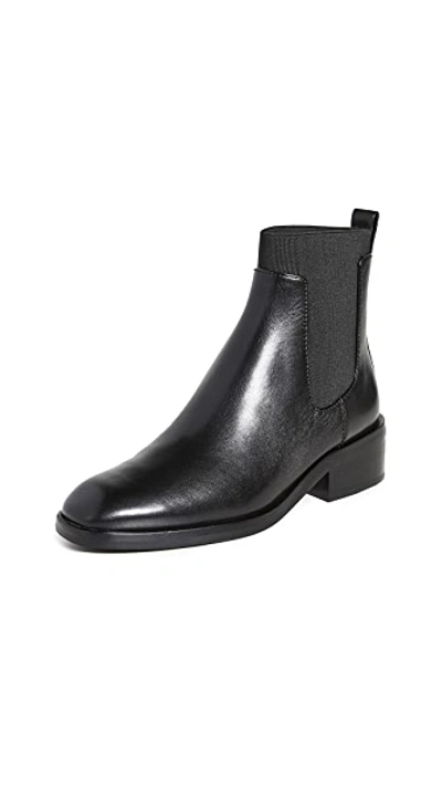 3.1 Phillip Lim Women's Alexa Square Toe Block Heel Booties In Black