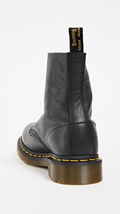 Shop Dr. Martens' 1460 Pascal Virginia 8 Eye Boots Black