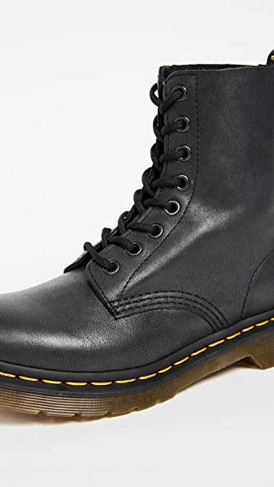 Dr. Martens 1490 1461 Mm6 Leather Lace Up Boots In Black