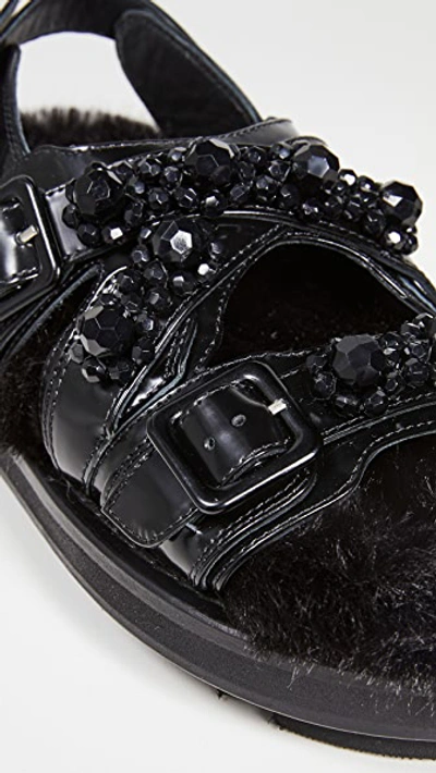 Shop Simone Rocha Multi-strap Track Sandals