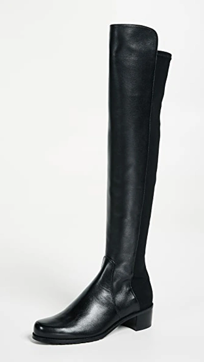 Shop Stuart Weitzman Reserve Tall Boots Black