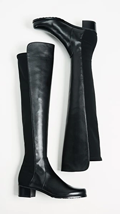 Shop Stuart Weitzman Reserve Tall Boots Black