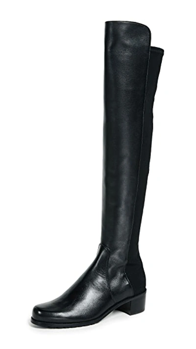 Shop Stuart Weitzman Reserve Tall Boots Black