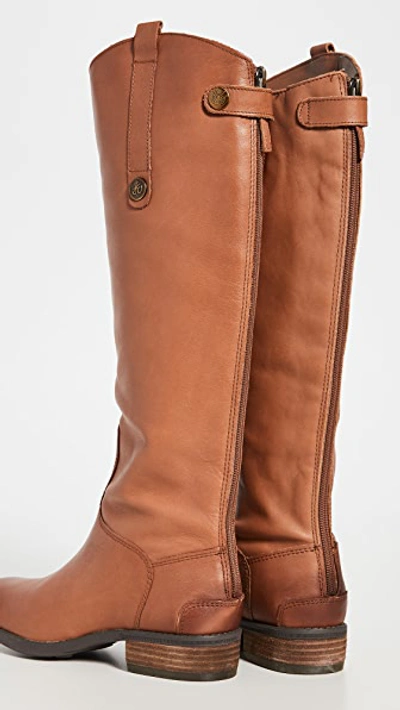 Shop Sam Edelman Penny Riding Boots In Whiskey