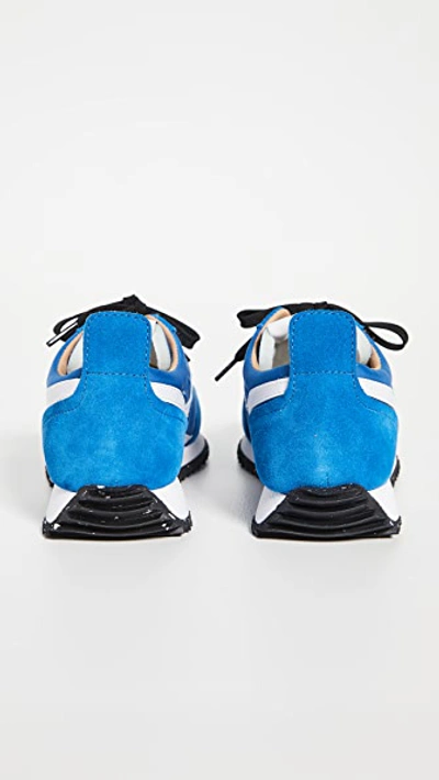 Shop Rag & Bone Retro Runner Sneakers In Cerulean Blue