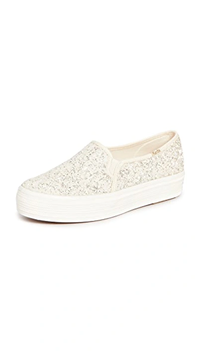 x Kate Spade Triple Decker Slip On Sneakers