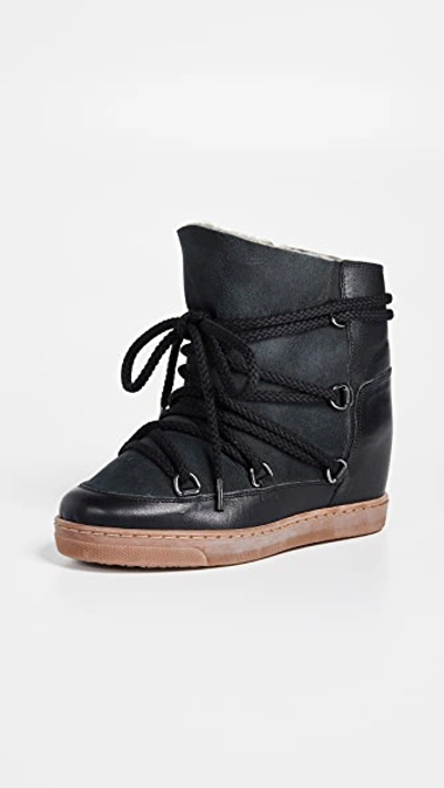 Shop Isabel Marant Nowles Boots Black 35