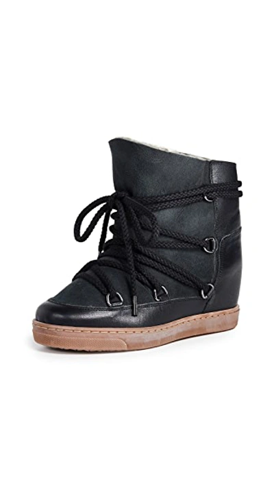 Shop Isabel Marant Nowles Boots Black 35