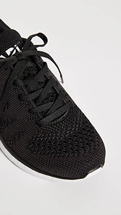 Apl Athletic Propulsion Labs Techloom Breeze Knit Running Shoe In Black/white/black