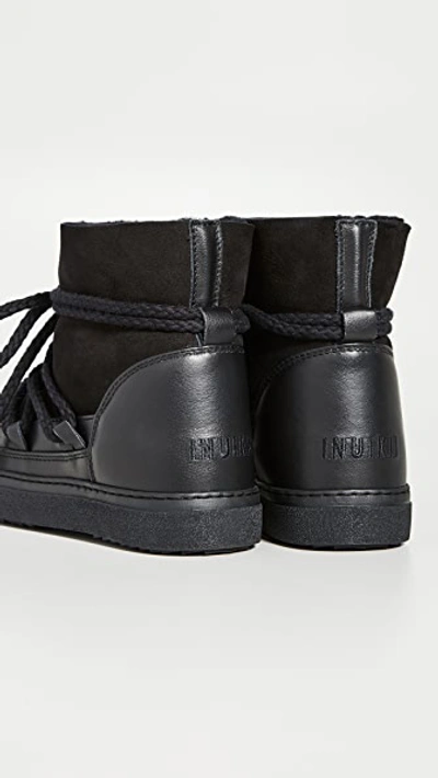 Shop Inuikii Classic Sneaker Boots Black