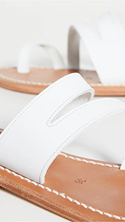 Shop Kjacques Mercatar Sandals In Pul Blanc