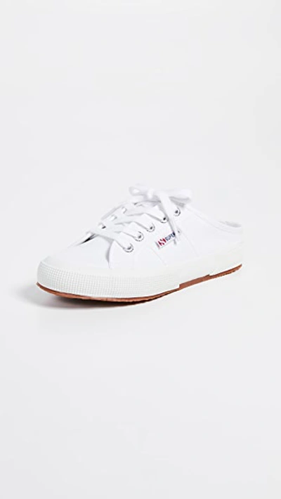 Shop Superga Mule Sneakers White