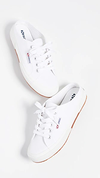 Shop Superga Mule Sneakers White