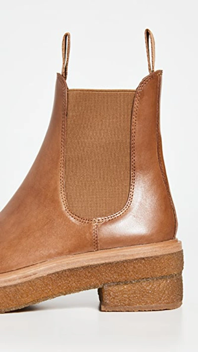 Loeffler Randall Crepe Sole Chelsea Boots In Safari