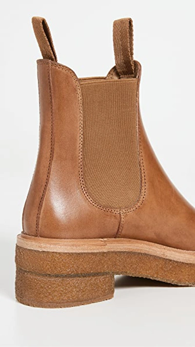 Loeffler Randall Crepe Sole Chelsea Boots In Safari