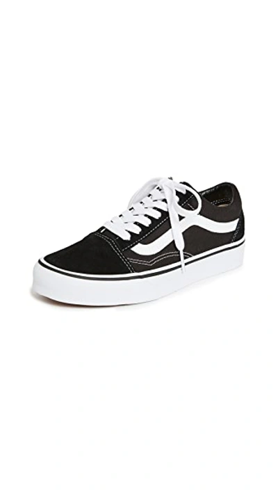 Shop Vans Ua Old Skool Sneakers Black/white