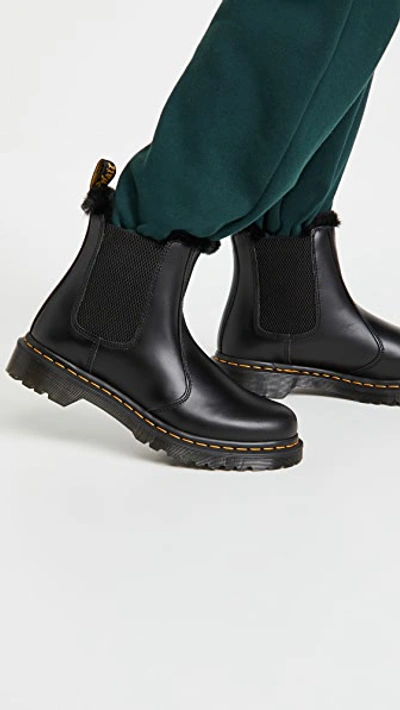 Shop Dr. Martens' 2976 Leonore Boots In Dark Grey