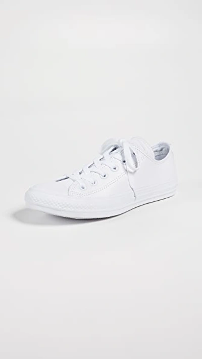 Shop Converse Chuck Taylor All Star Sneakers White Monochrome