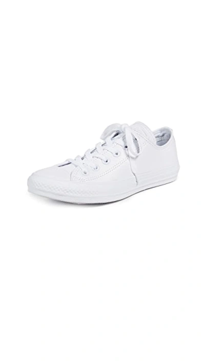 Shop Converse Chuck Taylor All Star Sneakers White Monochrome