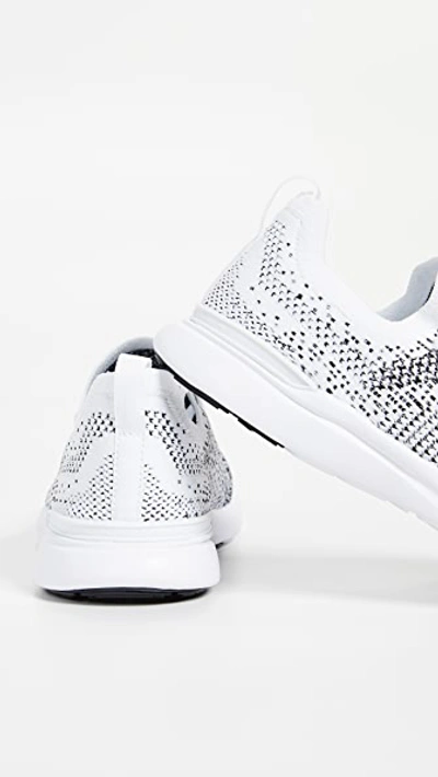 Shop Apl Athletic Propulsion Labs Techloom Breeze Sneakers White/black/ombre