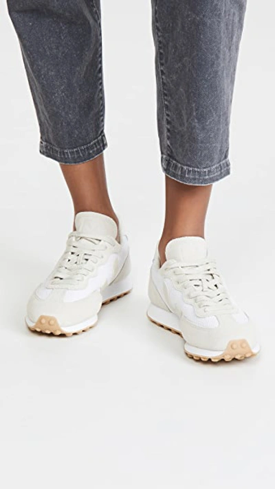 Veja Two-tones Polyester And Suede Rio Branco Sneakers In White/pierre/natural