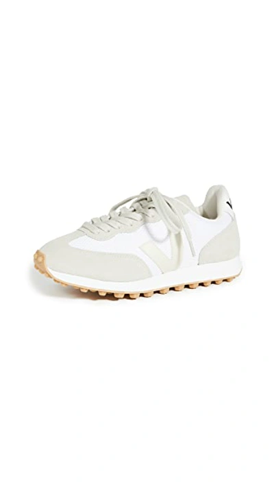 Shop Veja Rio Branco Sneakers White/pierre/natural