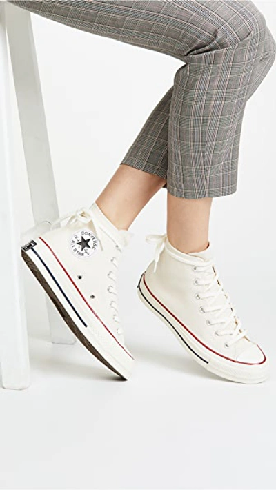 Shop Converse All Star '70s High Top Sneakers In Parchment