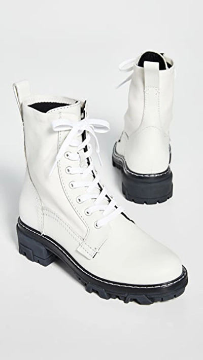 Shop Rag & Bone Shiloh Boots Antique White