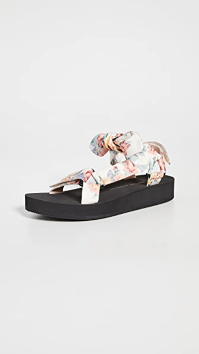 White Maisie Sports Sandals - CHARLES & KEITH CA