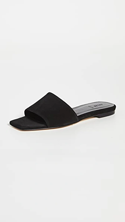 Shop Aeyde Anna Sandals In Black