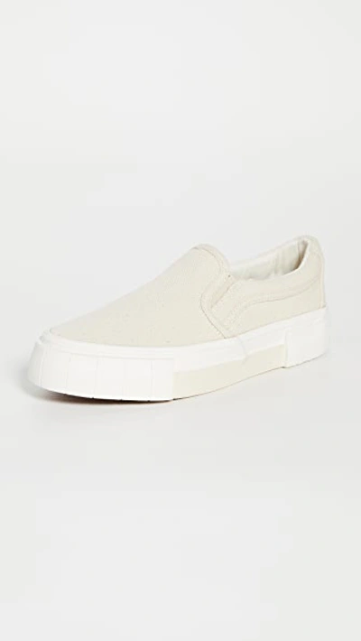 Shop Good News Yess Slip On Sneakers In Oatmeal