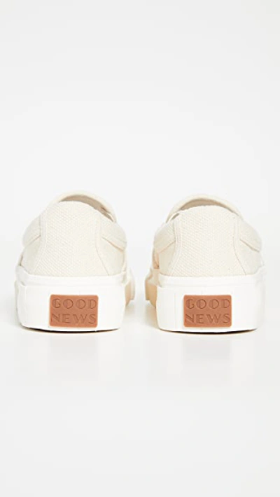 Shop Good News Yess Slip On Sneakers In Oatmeal