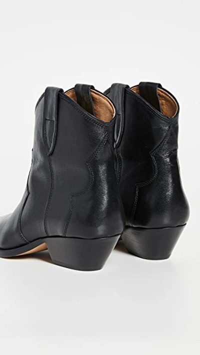 Shop Isabel Marant Dewina Boots Black