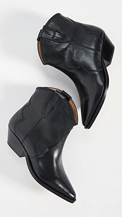 Shop Isabel Marant Dewina Boots Black