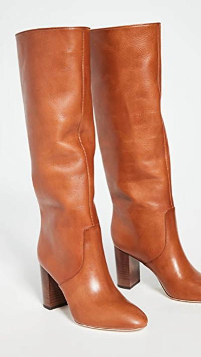 Shop Loeffler Randall Goldy Tall Boots In Cognac