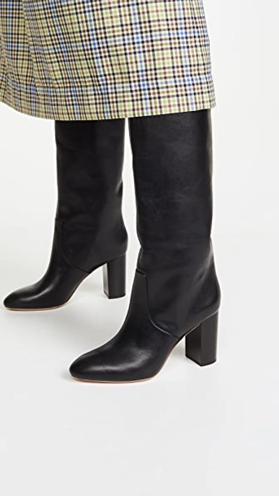 Shop Loeffler Randall Goldy Tall Boots Black