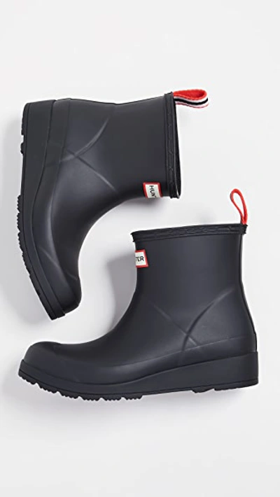 Hunter Original Chelsea Gloss Womens Boots In Black