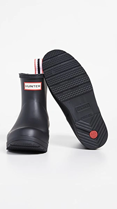 Shop Hunter Original Short Play Boots Black