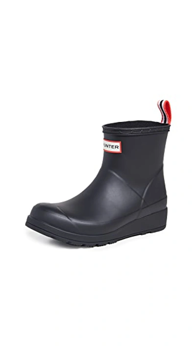 Hunter Original Chelsea Gloss Womens Boots In Black