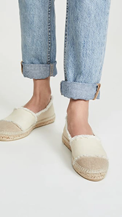 Castaã±er Kampala Espadrille Flat In Ivory