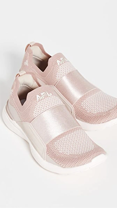 Shop Apl Athletic Propulsion Labs Techloom Bliss Sneakers Rose Dust