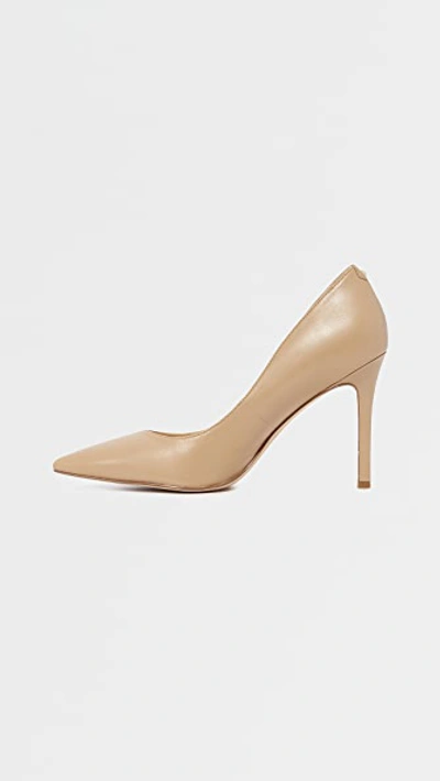 Sam Edelman Danna Pointed Toe Pump In Soft Beige
