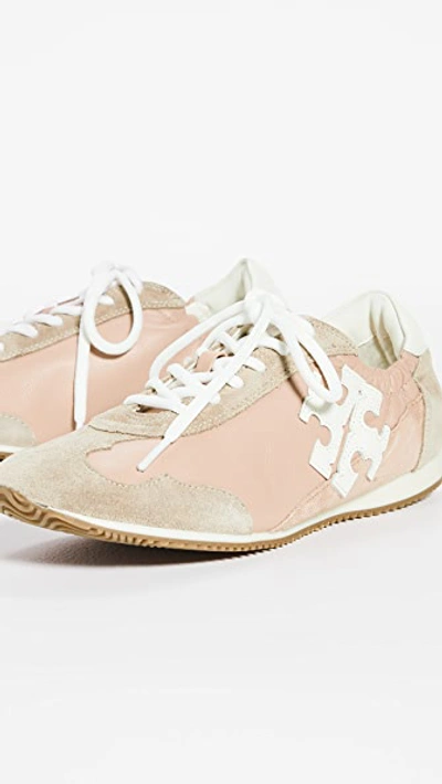 Shop Tory Burch Tory Sneakers In Pink Moon/new Ivory/cerbiatto