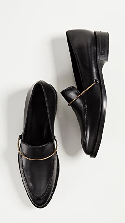 Shop Freda Salvador The Light Loafers Black