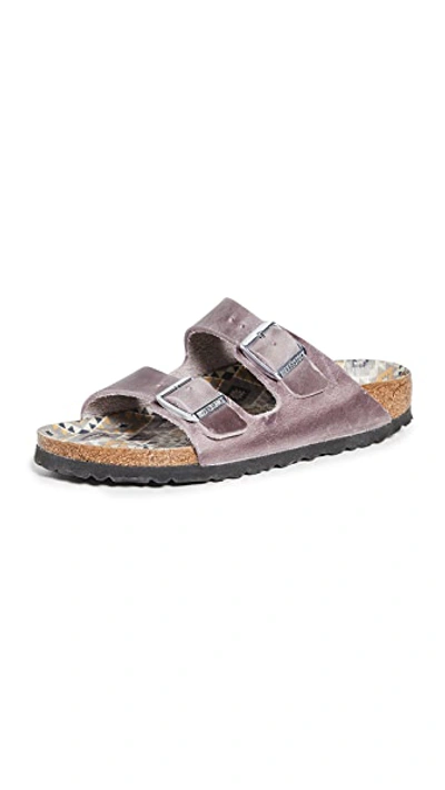 Shop Birkenstock Arizona Sandals In Lavendar Blush